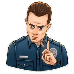 Терминатор sticker 8