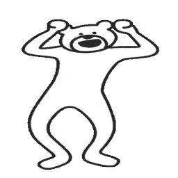 Танцующий медведь sticker 2