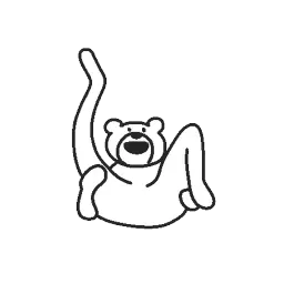 Танцующий медведь sticker 10