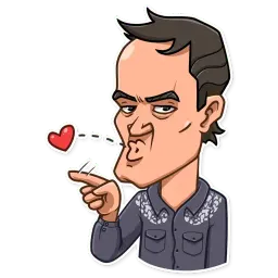 Квентин Тарантино sticker 2