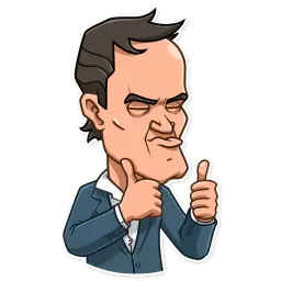 Квентин Тарантино sticker 3