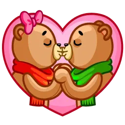 teddy sticker 2