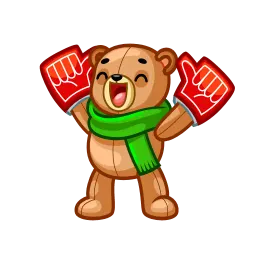 teddy sticker 3