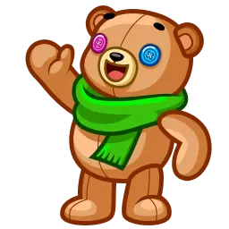 teddy sticker 5