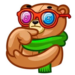 teddy sticker 9