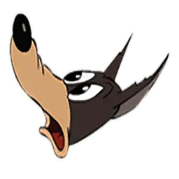 Текс Эйвери волк sticker 5