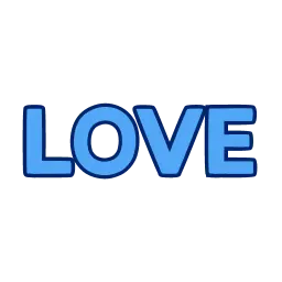 Анимированный текст sticker 2