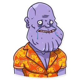 Танос sticker 11