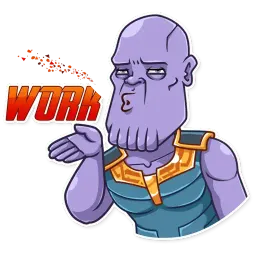 Танос sticker 12