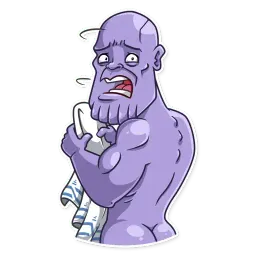 Танос sticker 4