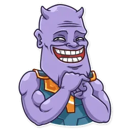 Танос sticker 9