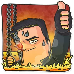 Cinema Male Heroes Telegram sticker pack