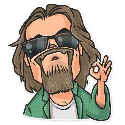 Cinema Male Heroes sticker 10