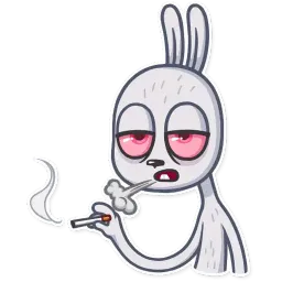 Not Your Bunny Telegram sticker pack
