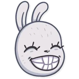 Not Your Bunny sticker 2