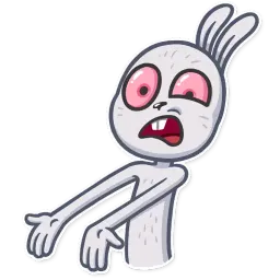 Not Your Bunny sticker 3