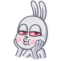 Not Your Bunny sticker 4