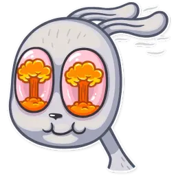 Not Your Bunny sticker 5