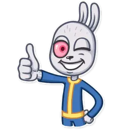 Not Your Bunny sticker 6