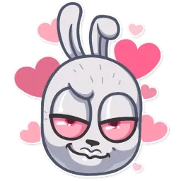 Not Your Bunny sticker 9