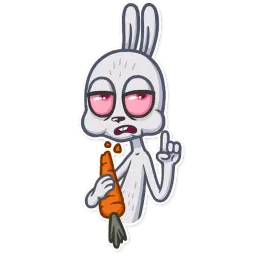 Not Your Bunny sticker 10