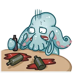 Cthulhu calls sticker 12