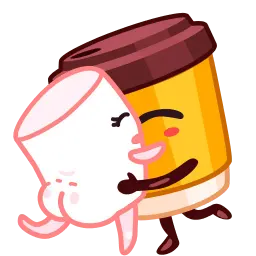 Чашка кофе Telegram sticker pack