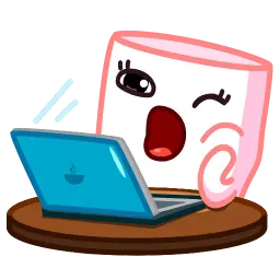 Чашка кофе sticker 12