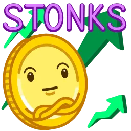 Монетка sticker 8