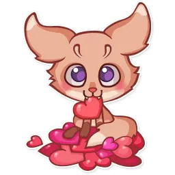 The Fennec Fox Telegram sticker pack