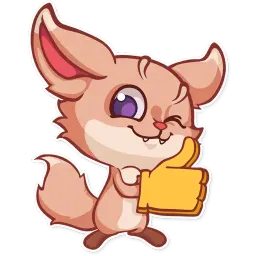 The Fennec Fox sticker 3