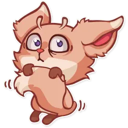 The Fennec Fox sticker 4