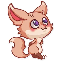 The Fennec Fox sticker 5