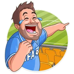 Болельщик Telegram sticker pack