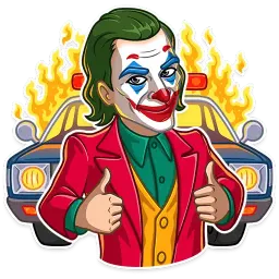 Джокер sticker 3