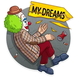 Джокер sticker 10