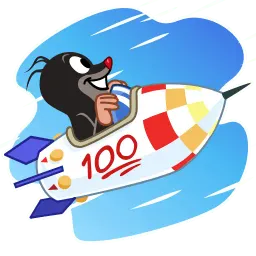 Крот sticker 6
