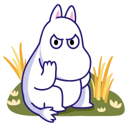 Мумин sticker 7