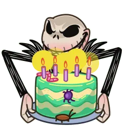 Джек Скеллингтон sticker 12