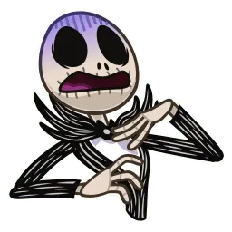 Джек Скеллингтон sticker 4