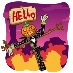 Джек Скеллингтон sticker 5