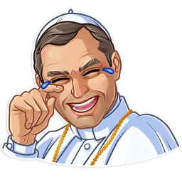 Молодой Папа Telegram sticker pack