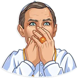 Молодой Папа sticker 11