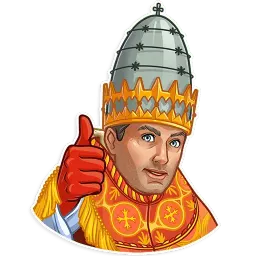 Молодой Папа sticker 3