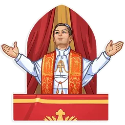 Молодой Папа sticker 5