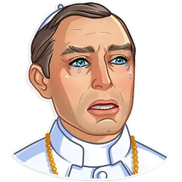 Молодой Папа sticker 9