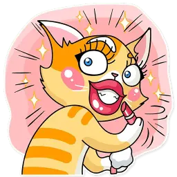 Katie Cat sticker 11
