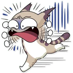 Katie Cat sticker 3