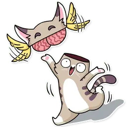 Katie Cat sticker 8