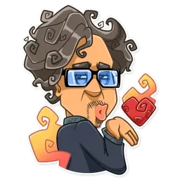 Timothy Burton Telegram sticker pack